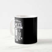 Mug Comptabilisation Humour Taxe Je ne peux pas C'est  (Devant gauche)