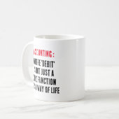 Mug Comptabilisation : où le 'débit' n'est pas seuleme (Devant gauche)
