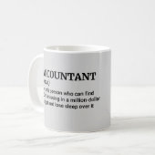Mug Comptabilité expliquée de manière amusante - Idéal (Devant gauche)