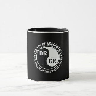 Mug Comptabilité zen Diplôme principal Comptable amusa