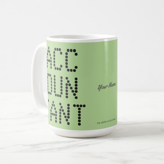 MUG "COMPTABLE" (Devant gauche)