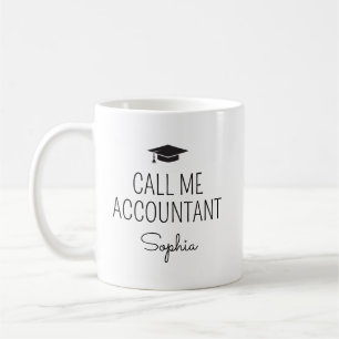 Mug Comptable à appeler Nom personnalisé
