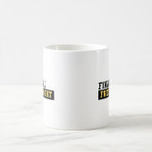 Mug Comptable amusant Halloween -Fright Night (Centre)