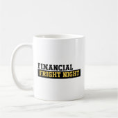 Mug Comptable amusant Halloween -Fright Night (Gauche)