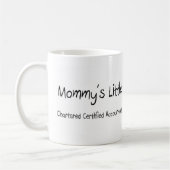 Mug Comptable certifié privilégiée peu de Mommys (Gauche)
