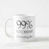 Mug Comptable de 99% (Gauche)