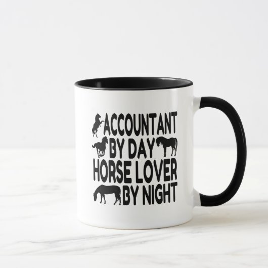 Mug Comptable de cavalier (Droite)