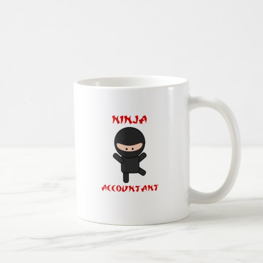 Mug Comptable de Ninja (Droite)