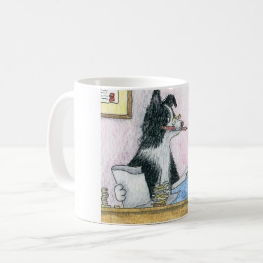 Mug Comptable des bordures (Devant gauche)