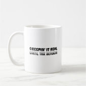 Mug Comptable drôle Halloween - Creepin'It Real (Gauche)