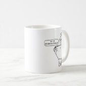Mug Comptable drôle Impôt (Devant droit)