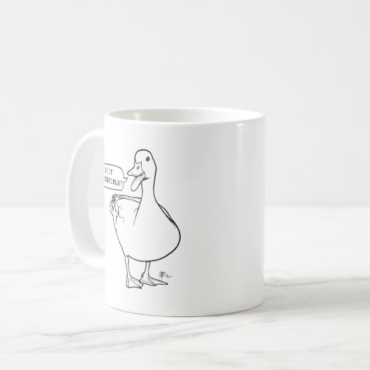 Mug Comptable drôle Impôt (Devant gauche)