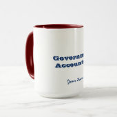 MUG "COMPTABLE DU GOUVERNEMENT" (Devant gauche)