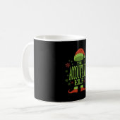 Mug Comptable Elfe de Noël (Devant gauche)