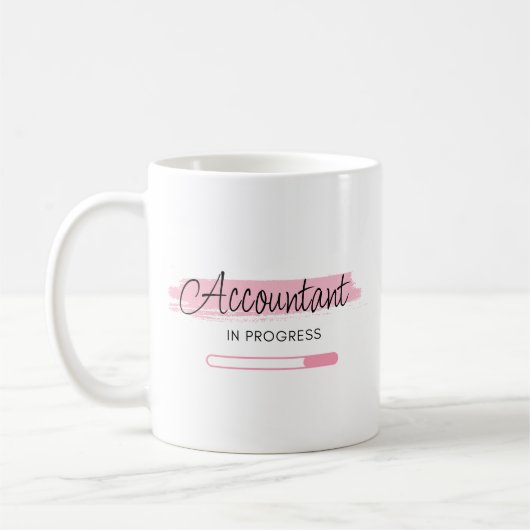 Mug Comptable en formation – Personnalisé (Gauche)