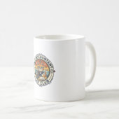 Mug Comptable fiscal chat mignon kitty design - Compte (Devant droit)