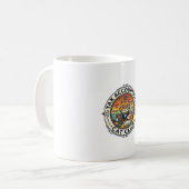 Mug Comptable fiscal chat mignon kitty design - Compte (Devant gauche)