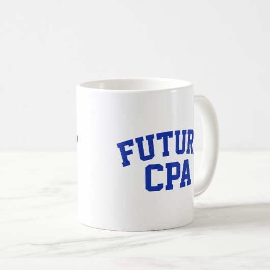 Mug Comptable futur CPA (Devant droit)