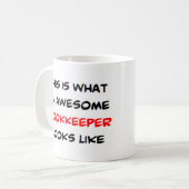 Mug comptable, génial (Devant gauche)