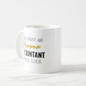 Mug Comptable Incroyable Ressemble à (Devant gauche)