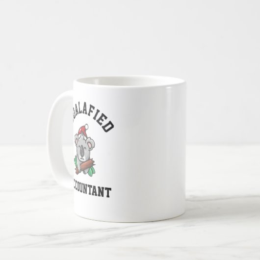 Mug Comptable Koalafied (Devant gauche)