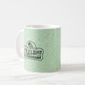 Mug Comptable le plus génial du monde (Devant gauche)