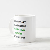 Mug comptable majeur, génial (Devant gauche)