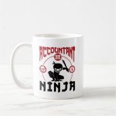 Mug Comptable Ninja Comptabilité CPA (Gauche)
