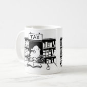Mug Comptable ou conseiller financier fiscal (Devant gauche)