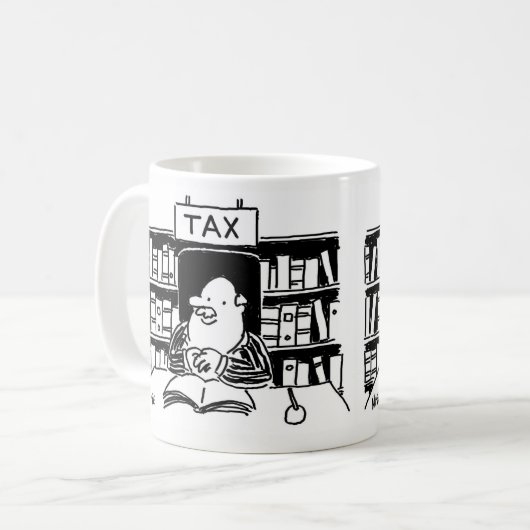 Mug Comptable ou conseiller financier fiscal (Devant gauche)