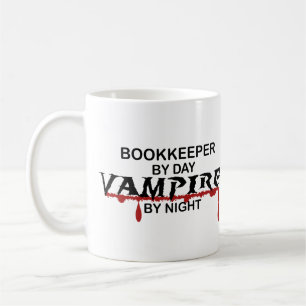Mug Comptable par jour, vampire par nuit