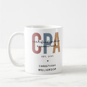 Mug Comptable Public Certifié CPA Retro (Gauche)