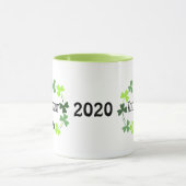 Mug Comptable Shamrock vert Oval (Centre)