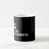 Mug Comptables Et Vérificateurs Drôle Feuille De Calcu (Centre)