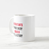 Mug Comptables Où chaque numéro raconte une histoire (Devant gauche)