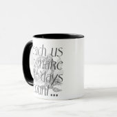 Mug Compte de jours (Devant gauche)