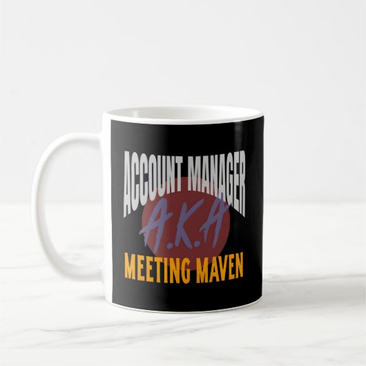 Mug Compte de l'agent Ager Aka Meeting Maven (Gauche)