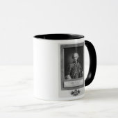 Mug Compte de St Germain, alchimiste célèbre, 1783 (Devant droit)