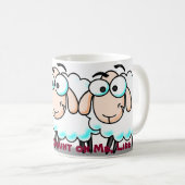Mug compte fait sur commande de brebis de la promesse (Devant droit)