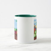 Mug Compte-Jardin de temps (Centre)