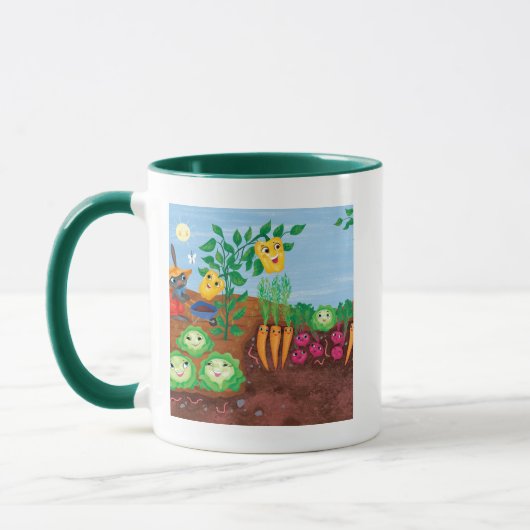 Mug Compte-Jardin de temps (Gauche)