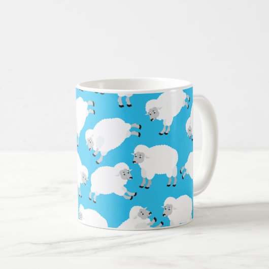 Mug Compter les moutons (Devant droit)