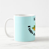 Mug Comptez entièrement sur Dieu (Gauche)