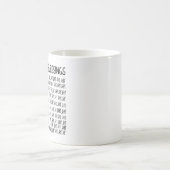 Mug Comptez vos bénédictions (Centre)