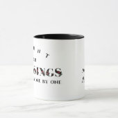 Mug Comptez Vos Bénédictions Nommez-Les Un À Un Automn (Centre)