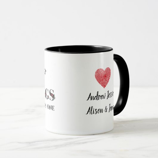 Mug Comptez Vos Bénédictions Nommez-Les Un À Un Automn (Devant droit)