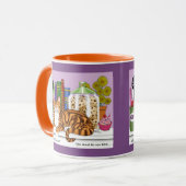 Mug Comptoir de cuisine Orange Tabby Haut (Devant gauche)