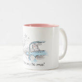 Mug Compulsif Worrier (Devant droit)