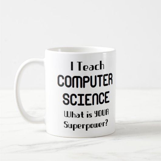Mug computer science teach (Gauche)