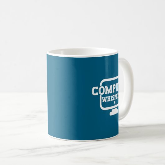 Mug Computer Whisperer Tech Suprt Nerds Geek Funny N (Devant droit)
